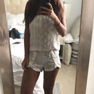Alexis Python Romper